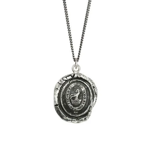 stylish pendant necklaces for women -Devoted Father Talisman