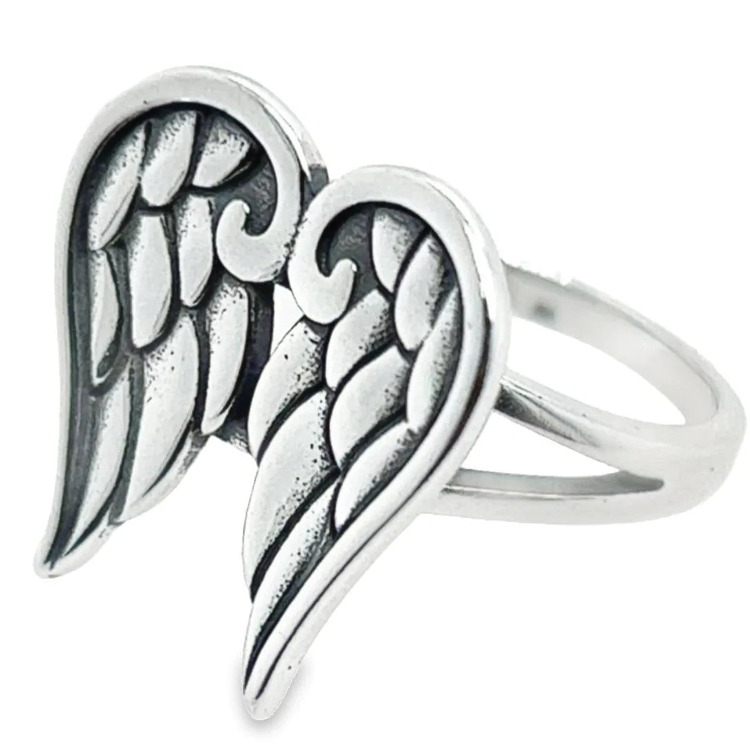 classic diamond rings -Wings ring