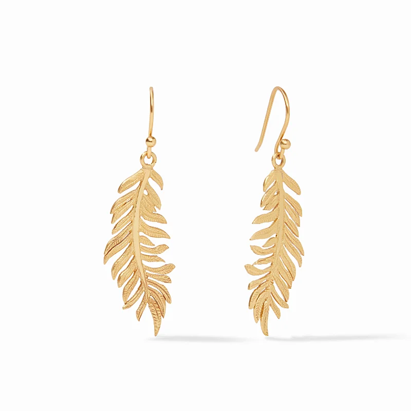 elegant gemstone earrings -Fern Earring