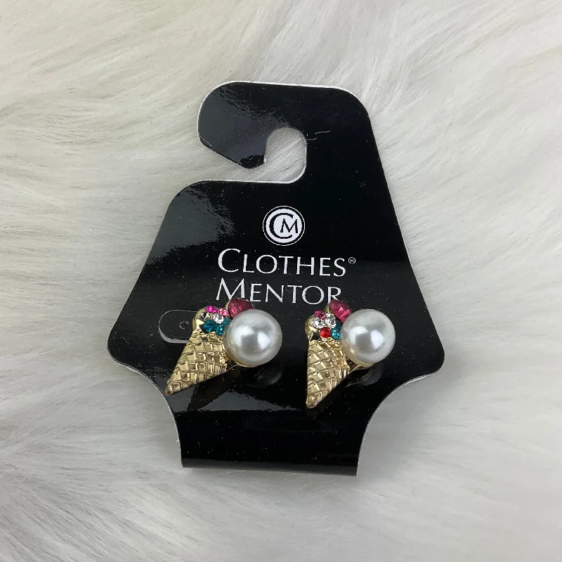 luxury diamond earrings for women -Earrings Stud By Clothes Mentor