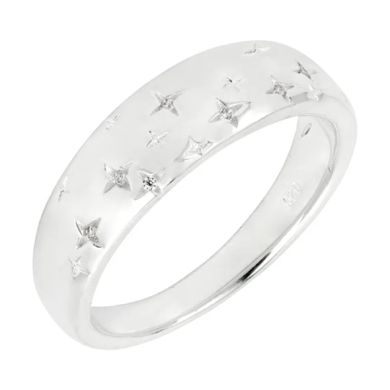 luxury rings for women -Starry Night Ring