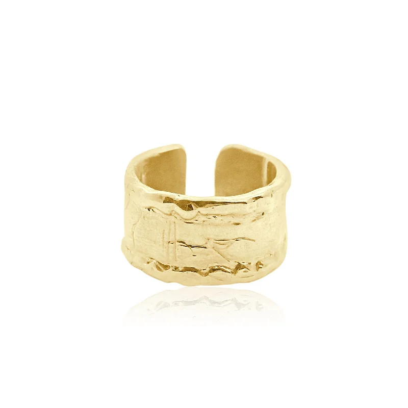 wedding bands for women -GAIA Ring - Gold