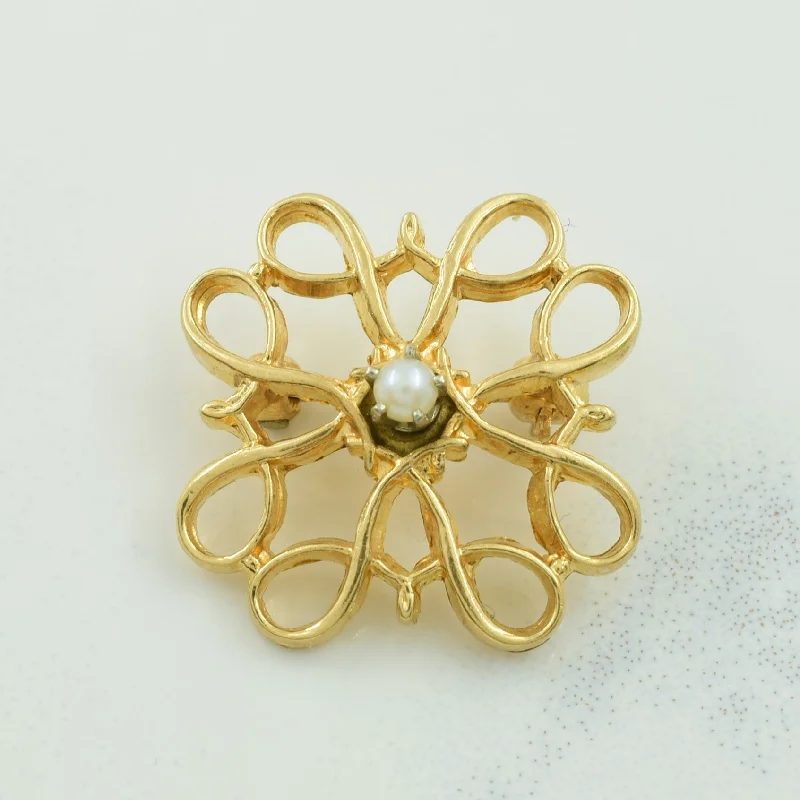 Seed Pearl Brooch | 0.05ct |