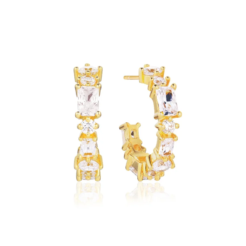 evening drop earrings for women -Earrings Ivrea Creolo Medio