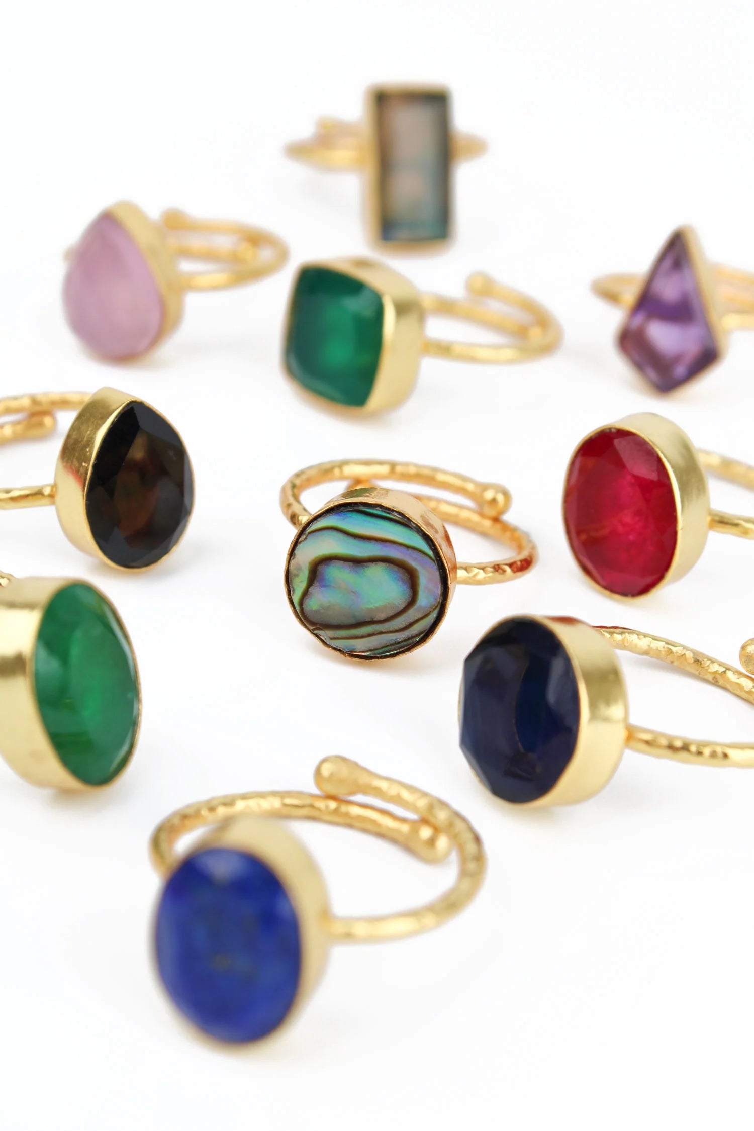 birthstone rings for women -My Doris Winter Rings