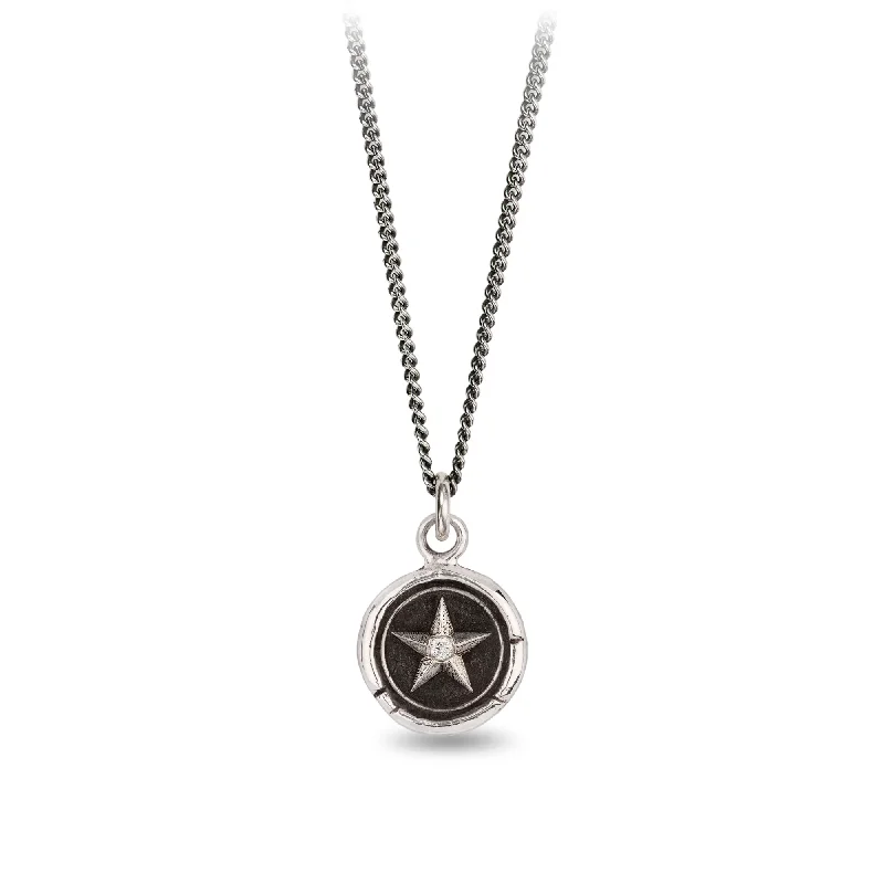 charm necklaces for women -Highest Ambitions Diamond Set Talisman