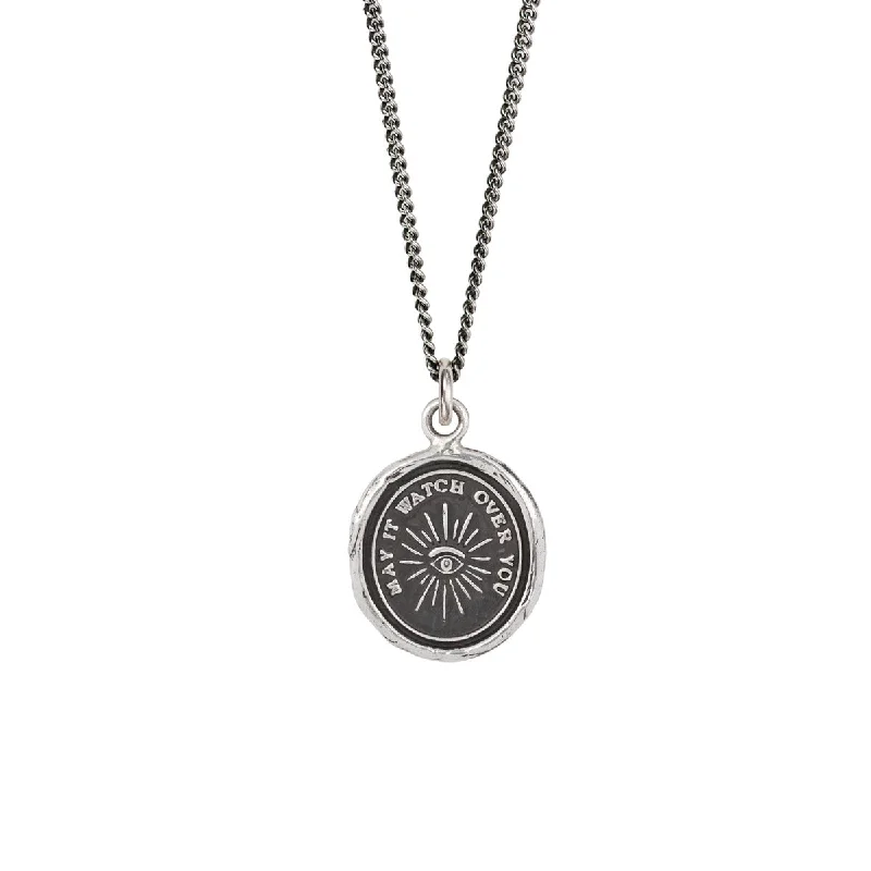 minimalistic gold necklaces for women -Higher Power Talisman