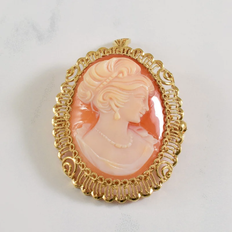 Cameo Brooch/Pendant | 16.00ct |