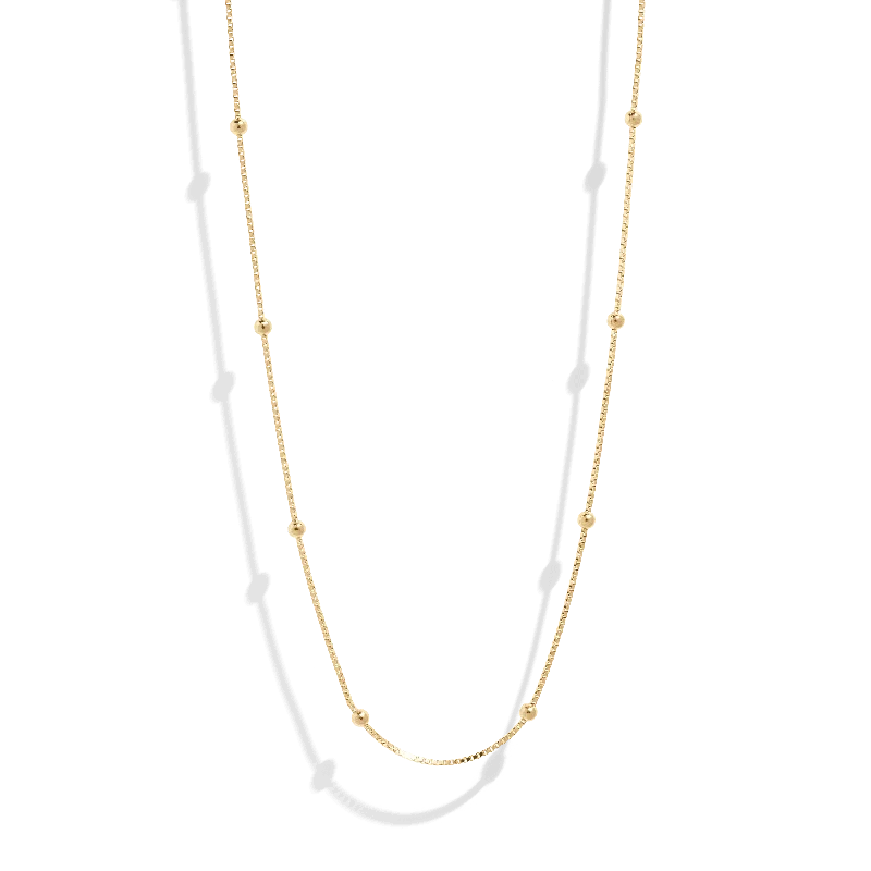 vintage crystal necklaces for women -THE CAMI NECKLACE - 18k gold vermeil