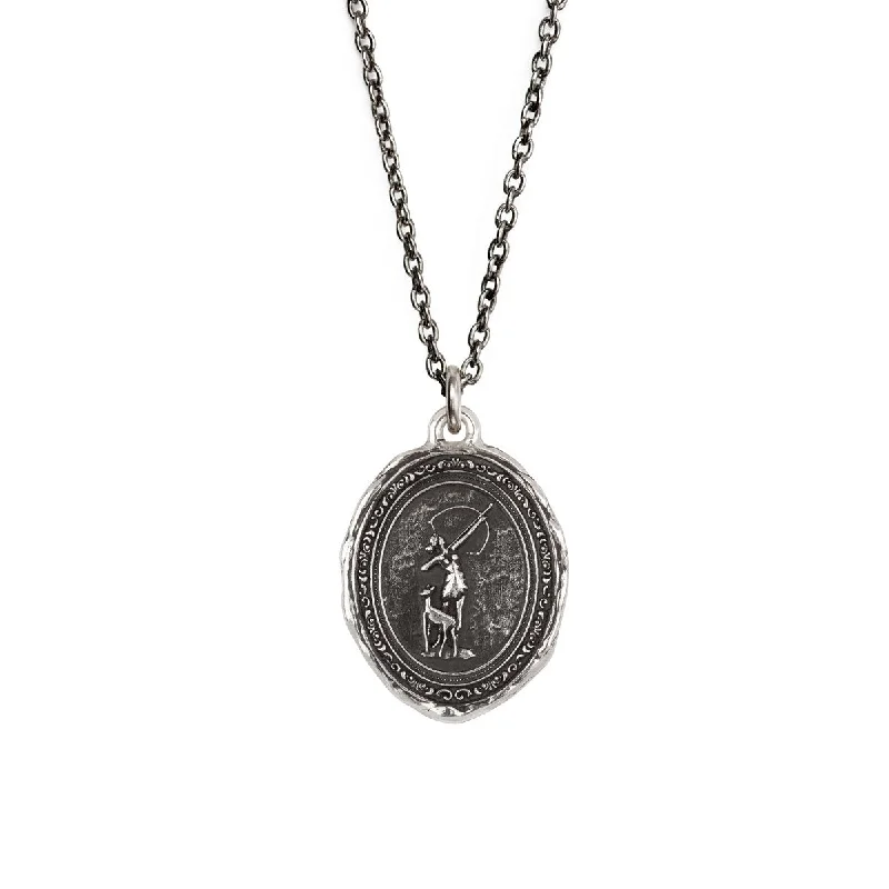 bold necklaces for women -Artemis Goddess Talisman