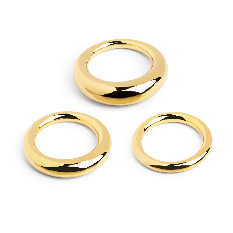 white gold rings for women -3 Ring Pack Kim Gold