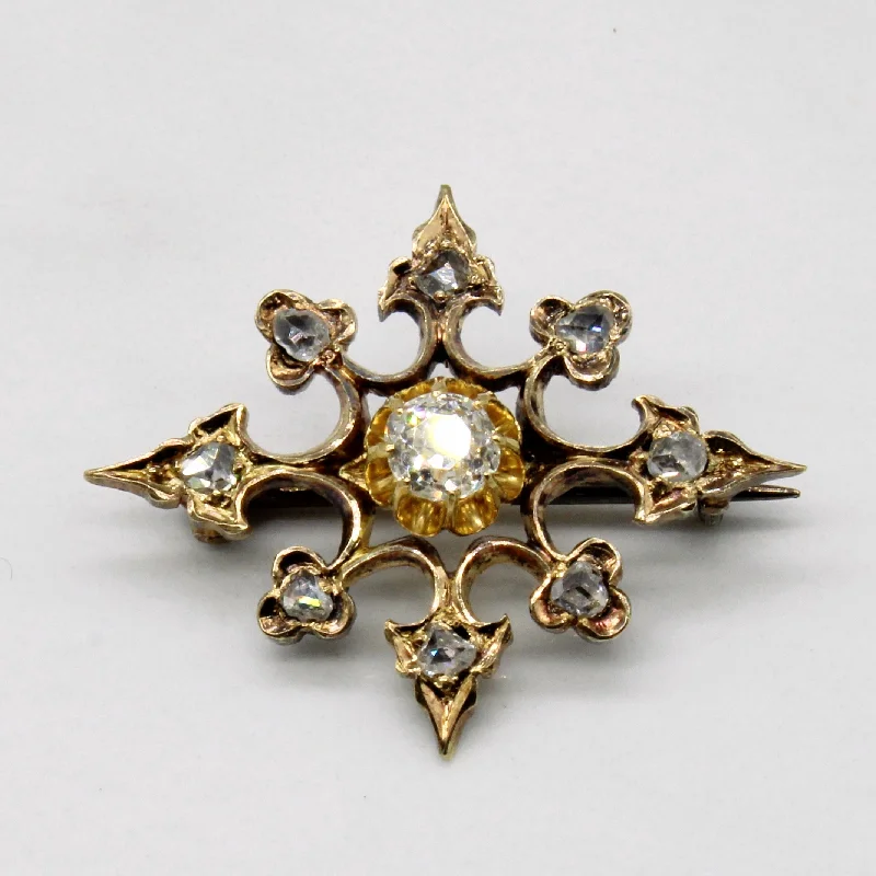 Antique Diamond Brooch | 0.55ctw |