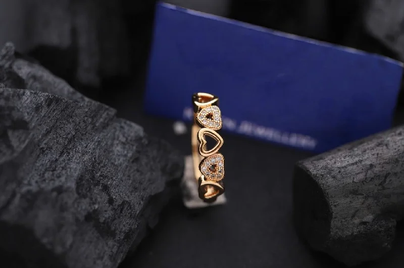 custom gold rings -The heart Ring