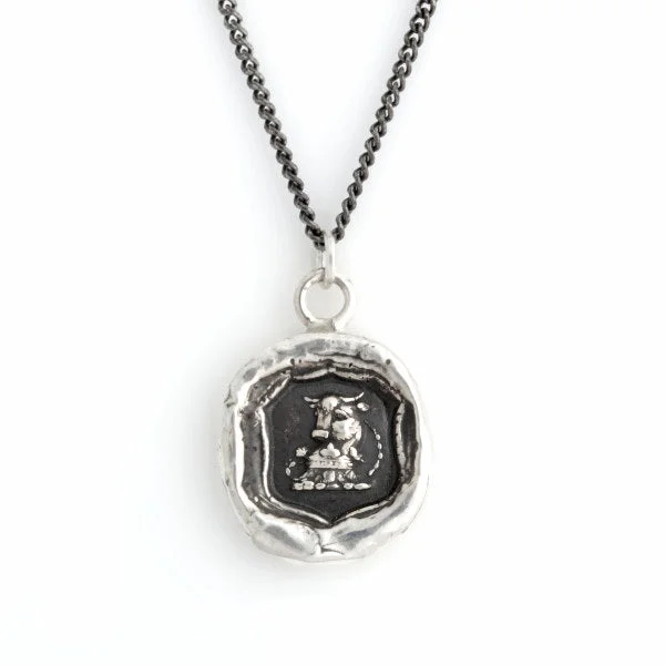 statement necklaces for women -Fatherhood Talisman