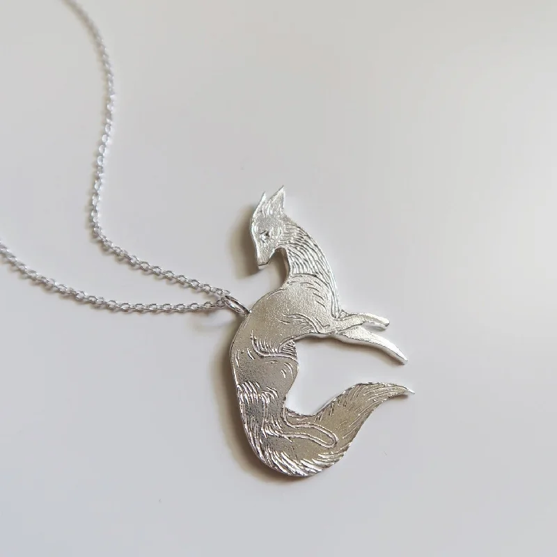 luxurious necklaces for women -Fancy Fox Necklace