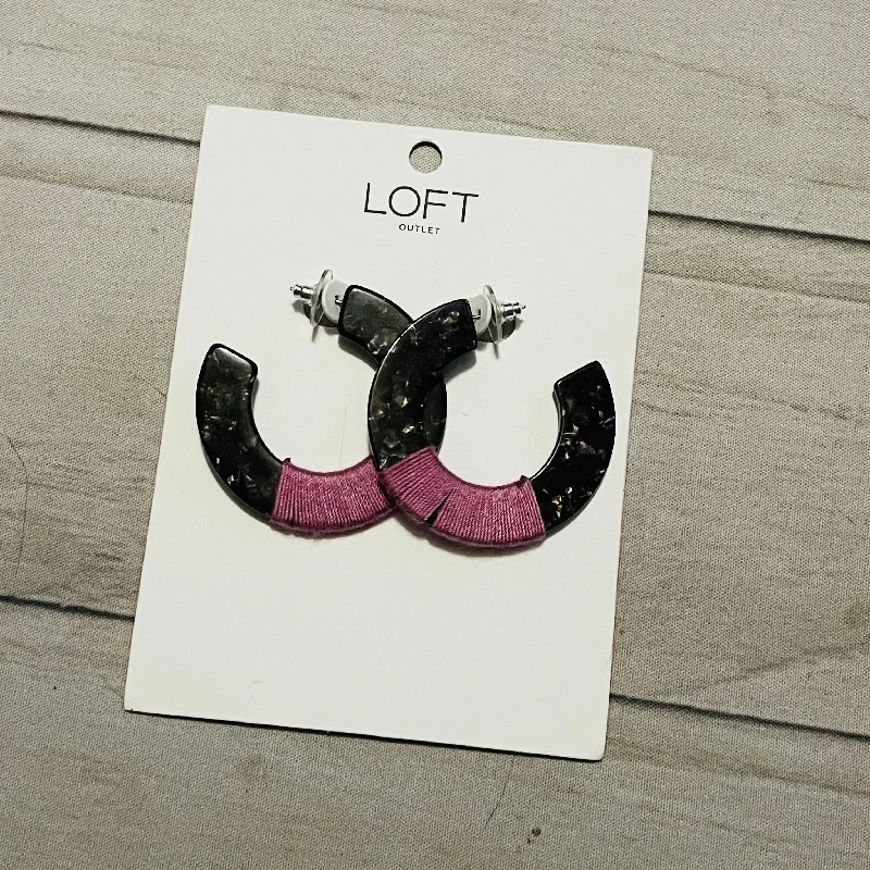 handmade hoop earrings for women -Earrings Hoop By Loft