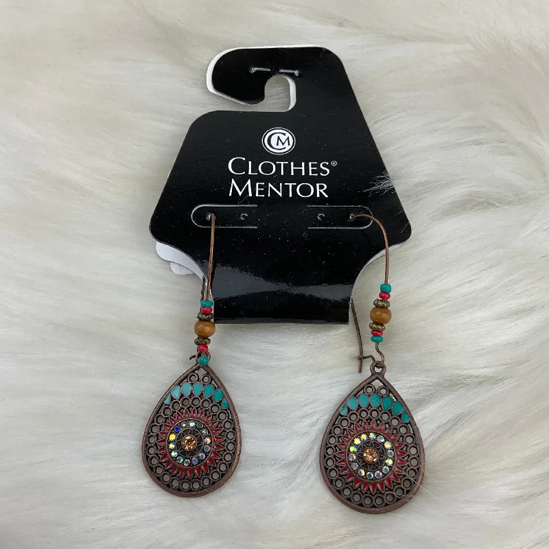 vintage drop earrings for women -Earrings Dangle/drop By Clothes Mentor