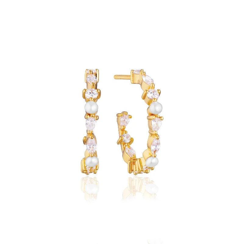 elegant earrings for women -Earrings Adria Creolo Medio