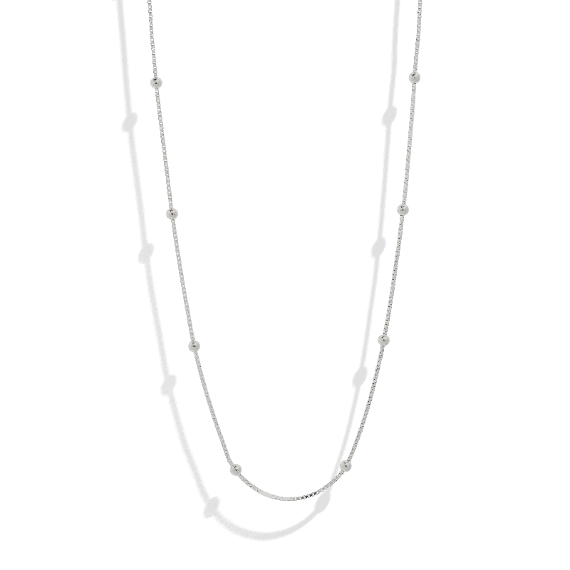 birthday gift necklaces for women -THE CAMI NECKLACE - sterling silver