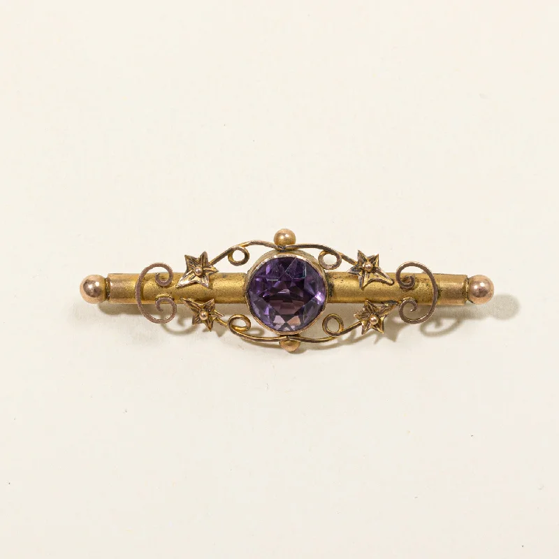 Amethyst Brooch | 2.20ct |