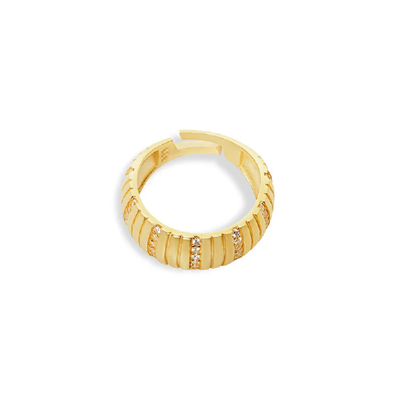 custom gold rings -THE PAVE' DOME RING