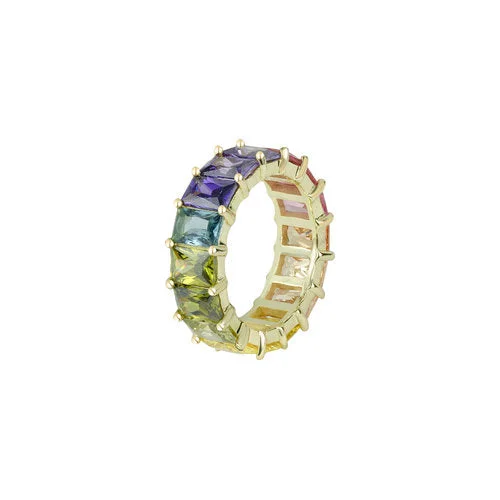 bridal rings for women -THE RAINBOW RING