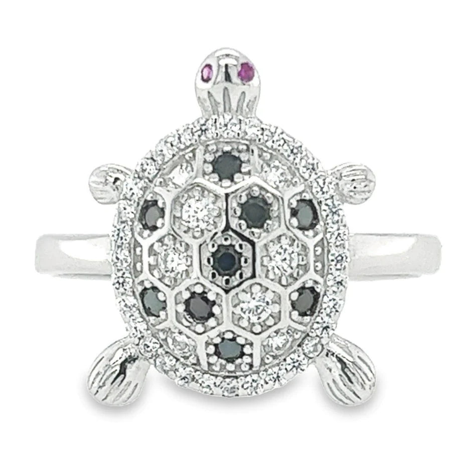 eternity wedding rings -Turtle ring