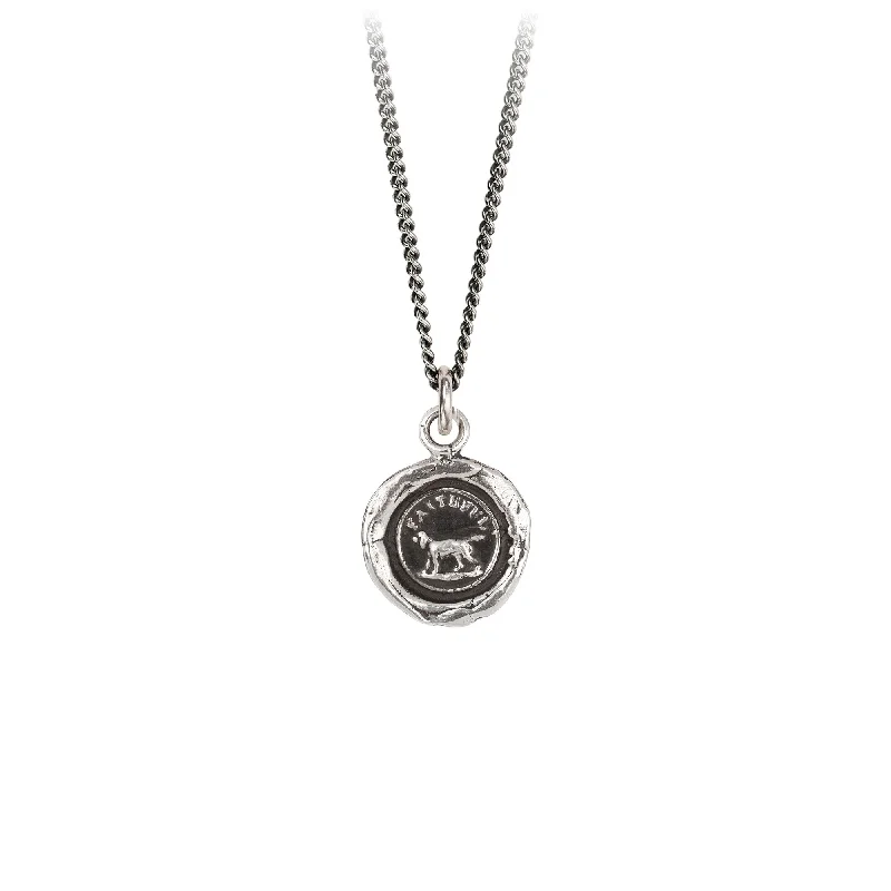 fashionable necklaces for women -Faithful Friend Talisman