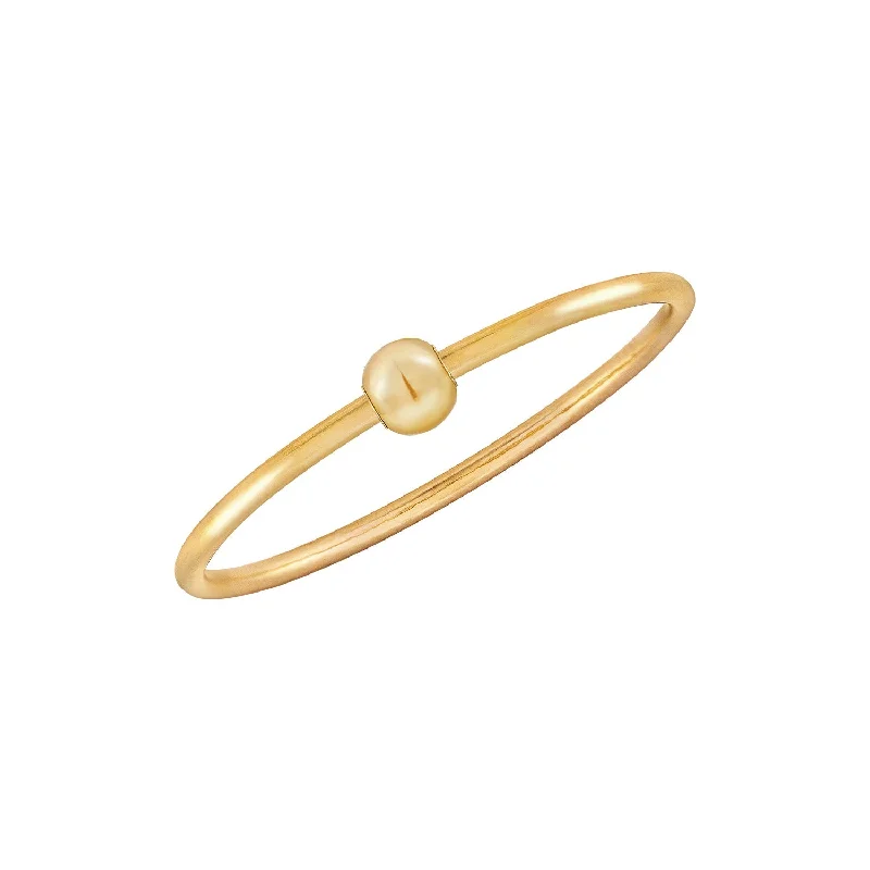 unique gold rings for women -Anxiety Sliding Bead Ring