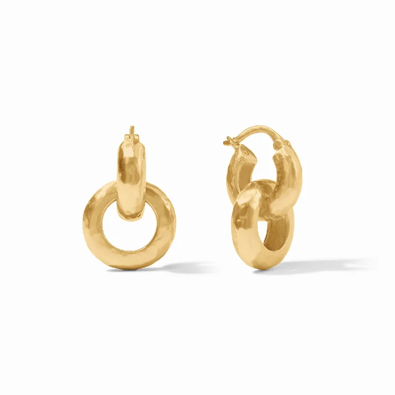 chic hoop earrings for women -Catalina 2-in-1 Earring