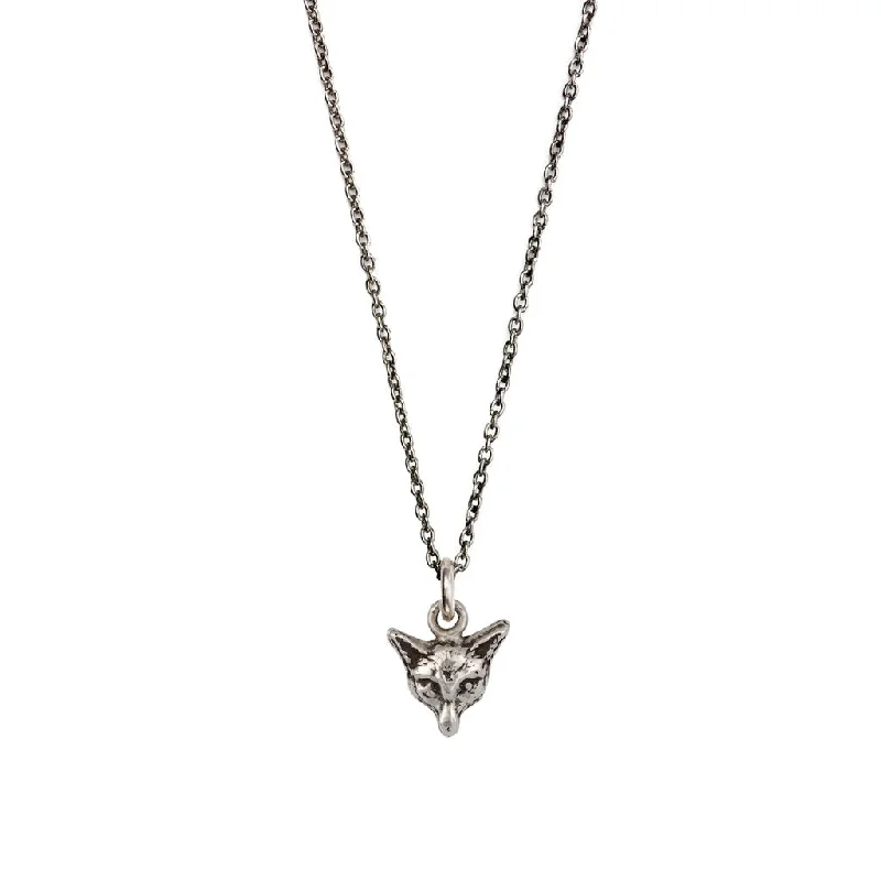 layered necklaces for women -Fox Charm Necklace