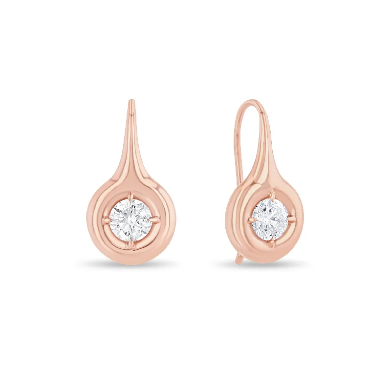 gemstone stud earrings for women -Orb Drop Earrings