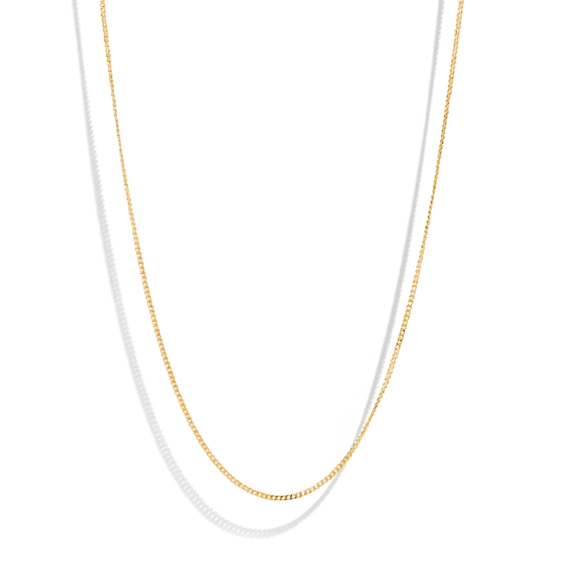 personalized necklaces for women -THE GIGI NECKLACE - 18k gold vermeil