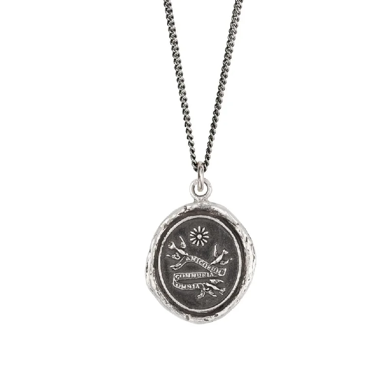 trendy pendant necklaces for women -Sisterhood