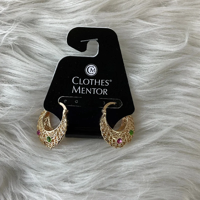 classic pearl earrings for women -Earrings Hoop By Clothes Mentor