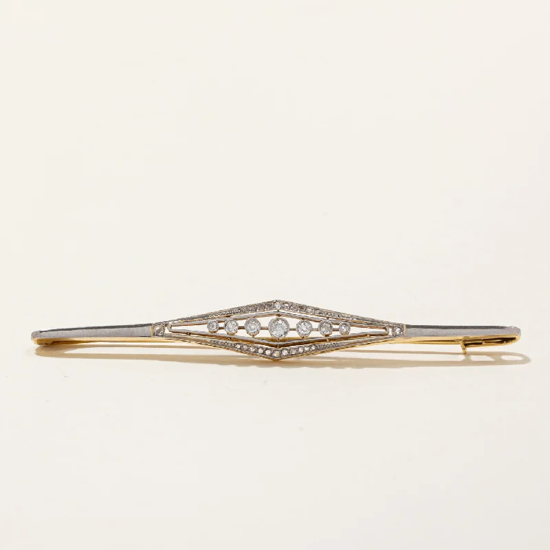 Antique Diamond Brooch | 0.33ctw |