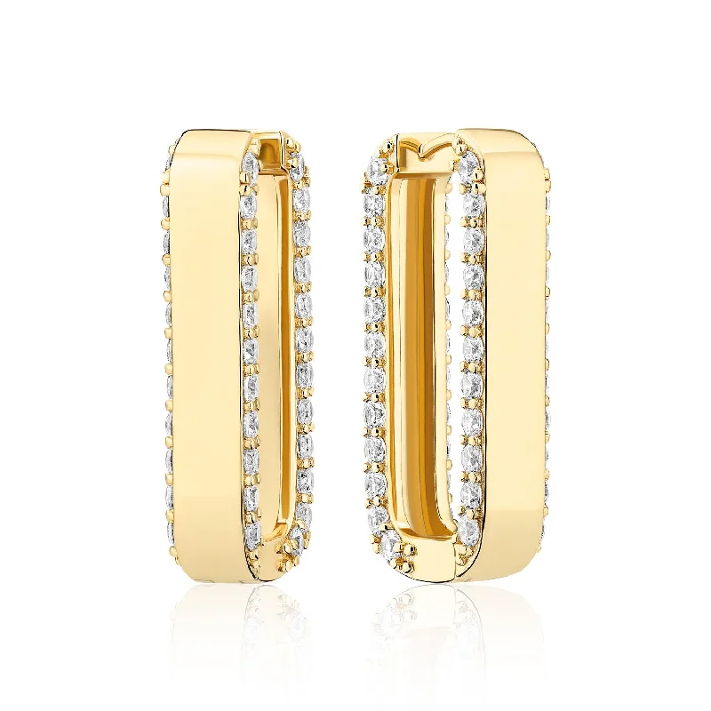 luxurious gold earrings for women -Earrings Maratea