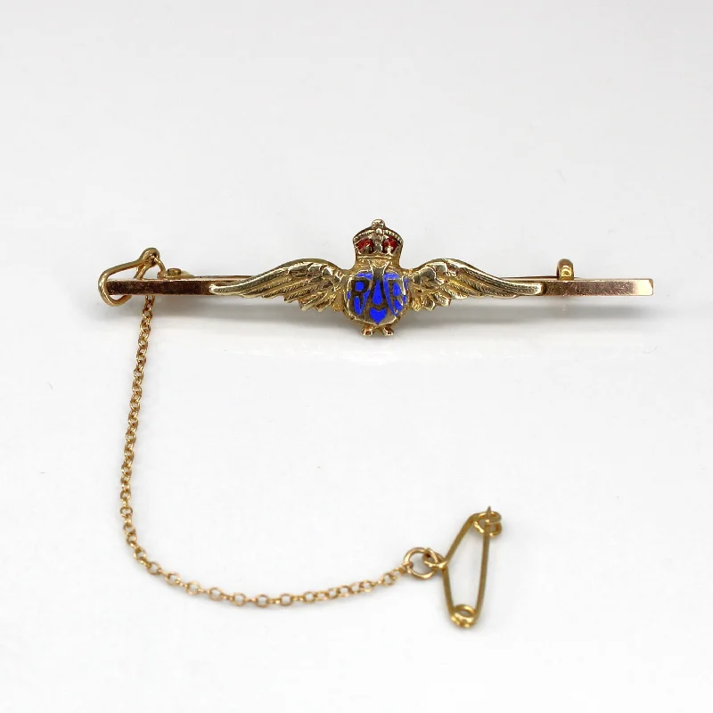 Yellow Gold Masonic Gold Brooch