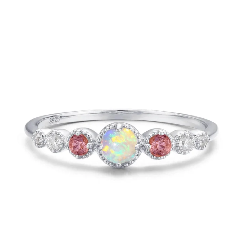 luxury necklaces for women -Divinity Opal Tourmaline Ring