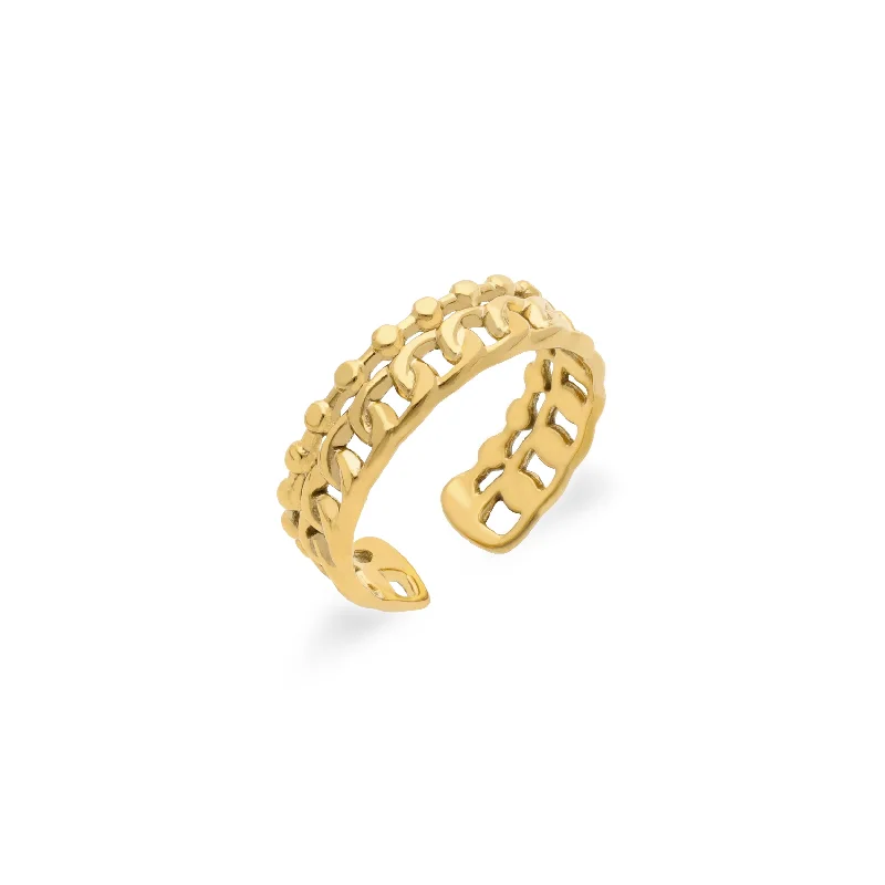 eternity rings for women -Mila ring gold