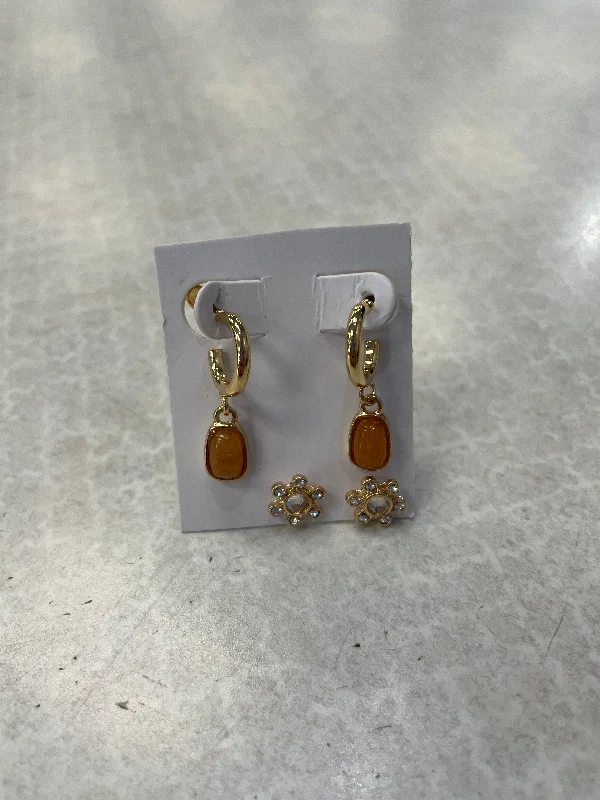 elegant gemstone earrings -Earrings Other By Clothes Mentor  Size: 02 Piece Set