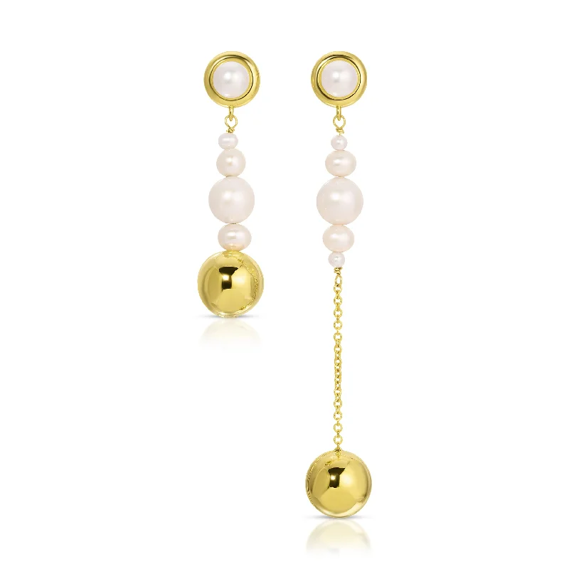 crystal drop earrings for women -Bubble Duster Earrings