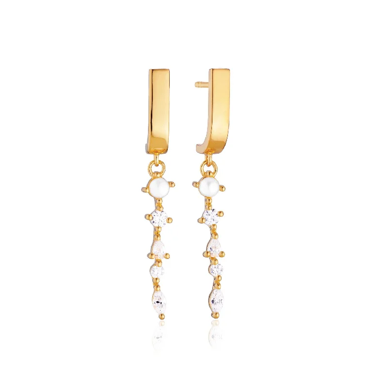 geometric earrings for women -Earrings Adria Pendolo