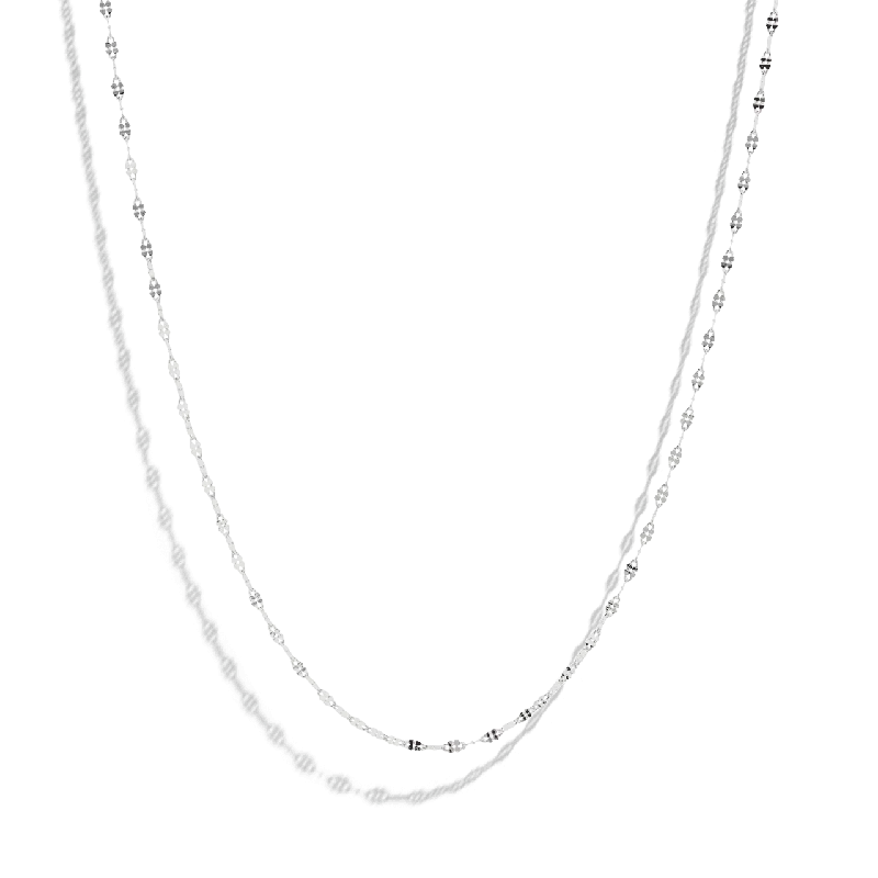 crystal necklaces for women -THE QUIN NECKLACE - sterling silver