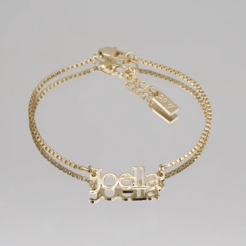 bracelet charm sets for women -Monaco Custom Name Bracelet