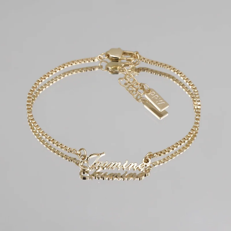 delicate bracelets for women -Siena Custom Name Bracelet