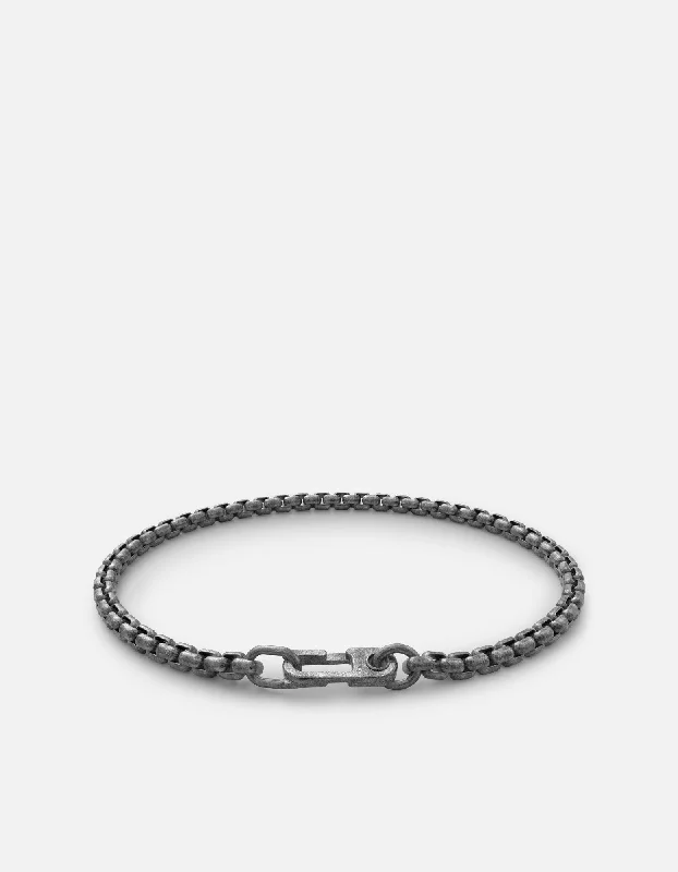 fashion bracelets for women -Annex Venetian Chain Bracelet, Sterling Silver